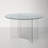 Panos Round Glass Top Dining Table