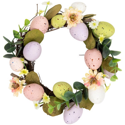 Faux Wood 8'' Wreath