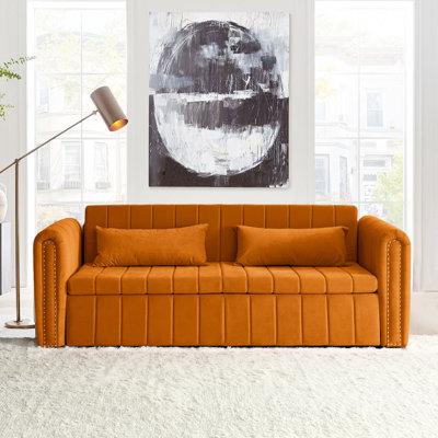 Charia 82.3 " Velvet Sofa