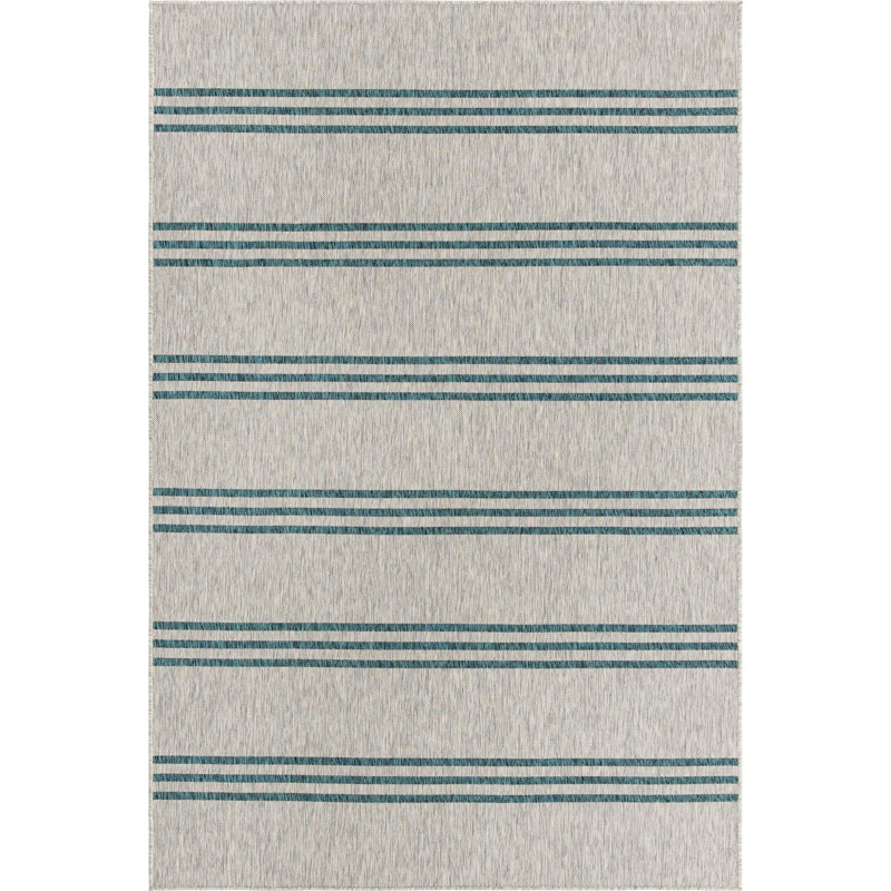 Baildon Anguilla Indoor/Outdoor Rug, Rectangle 6'1" x 9'