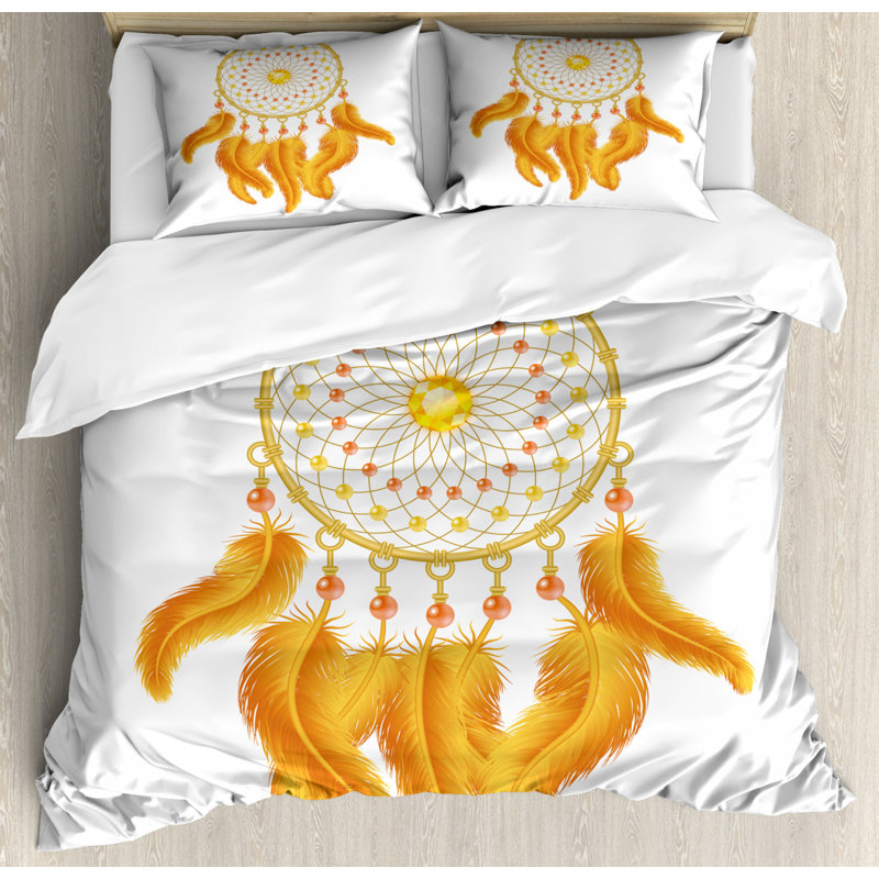 Aztec Rustic Duvet Cover, King Duvet Cover + 2 Shams