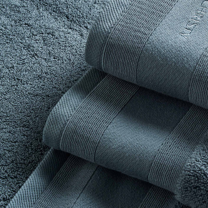 Signature Bath Towel, Slate Blue