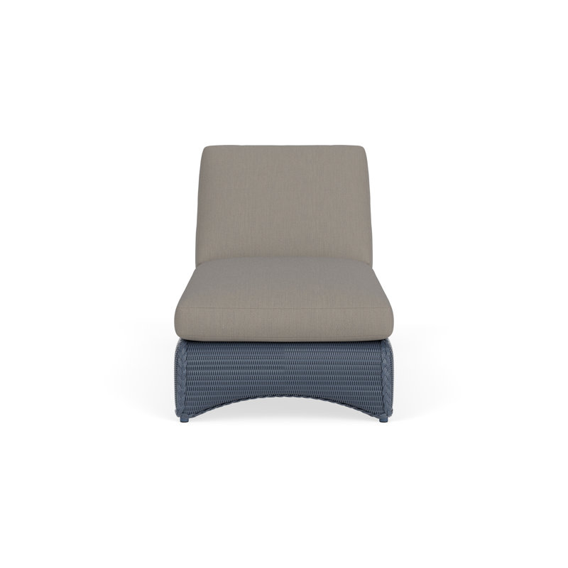 Loom Outdoor Chaise Lounge, Deering Cadet, Denim Blue