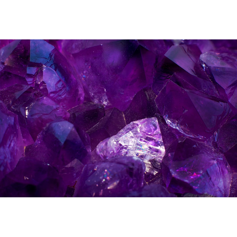 Amethyst Quartz par Photobeard - Photographie sur toile tendue, L 30 po x H 20 po