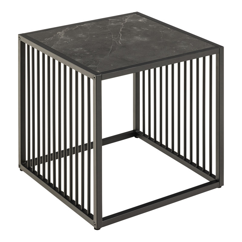 Chaithra Glass Top Frame Single