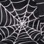 Fauteuil à billes Spiderweb 3 pi Holloween, noir et blanc