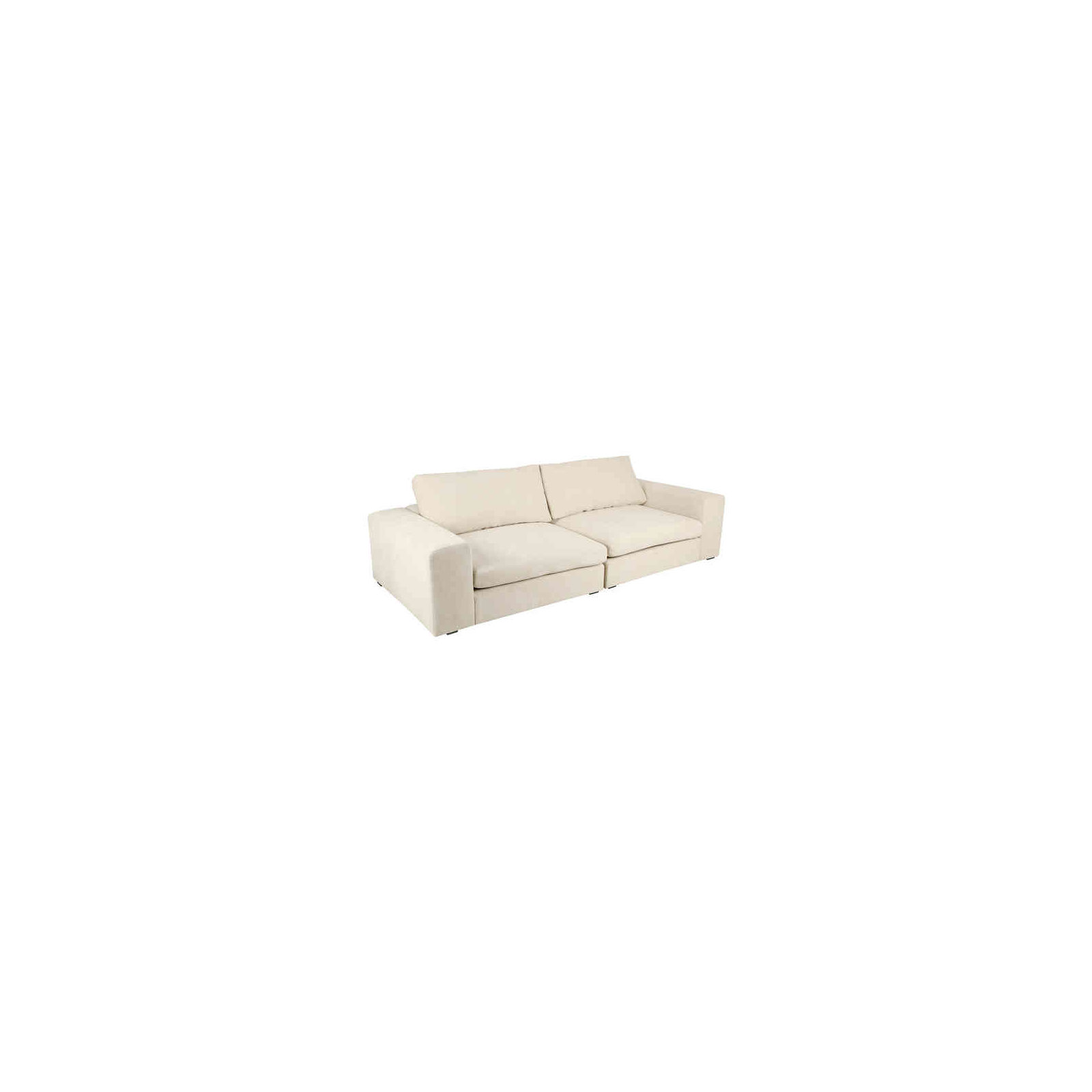 Ojai 100" Upholstered Sofa, Beige