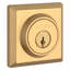 Traditional Square Single Cylinder Deadbolt