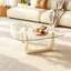 Table basse 51 po en verre massif-1880871041
