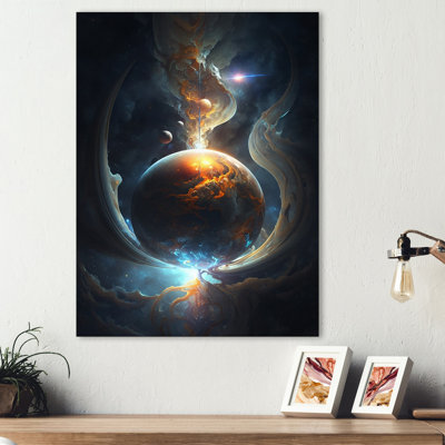 Planète fusion profonde IV - Planète fusion IV - reproduction sur toile
