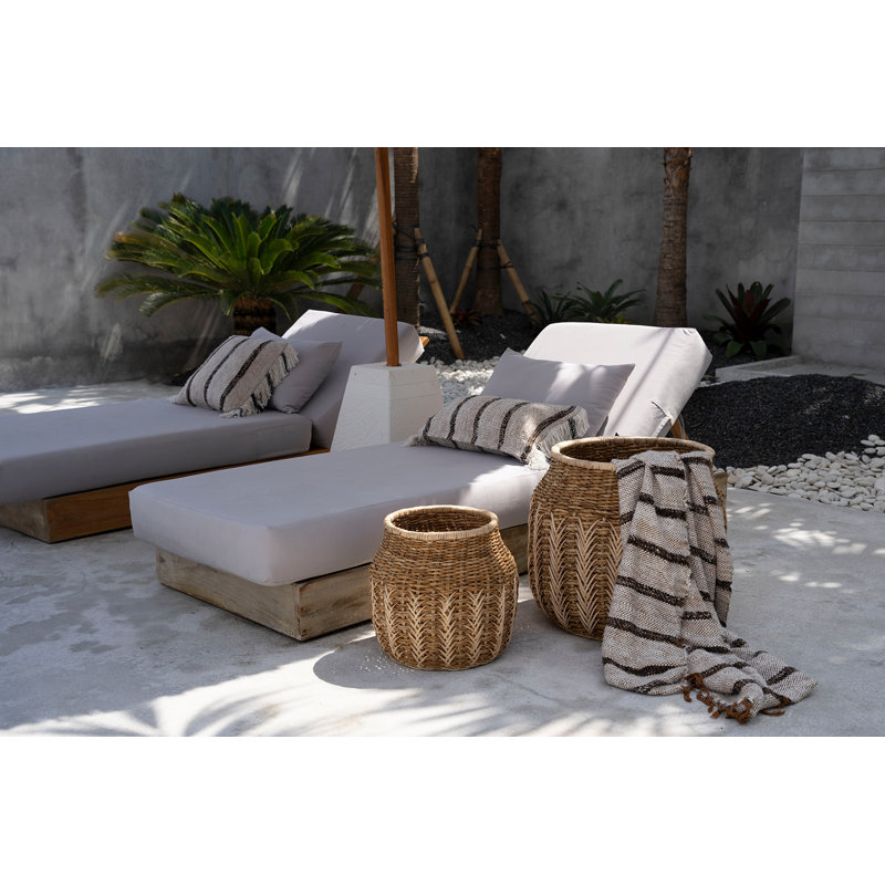 Ebern Designs Decorative Basket, 33cm H x 36cm W x 36cm D