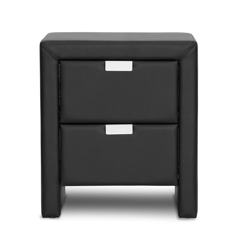 18.5'' W Nightstand, Black