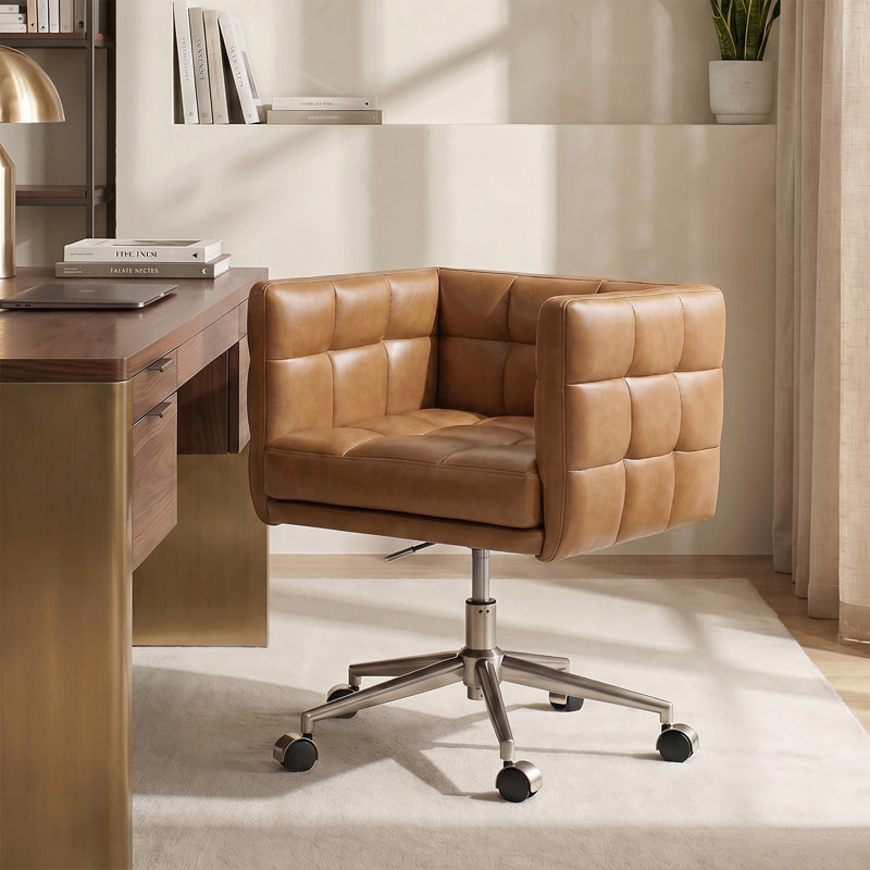 Chaise de bureau Grace, Chameau