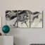 Horses In Motion I - Toile tendue avec châssis de qualité supérieure - Prêt à être accroché-1070462016