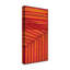«Line Study Orange» par Charles McMullen, reproduction sur toile tendue-33423038