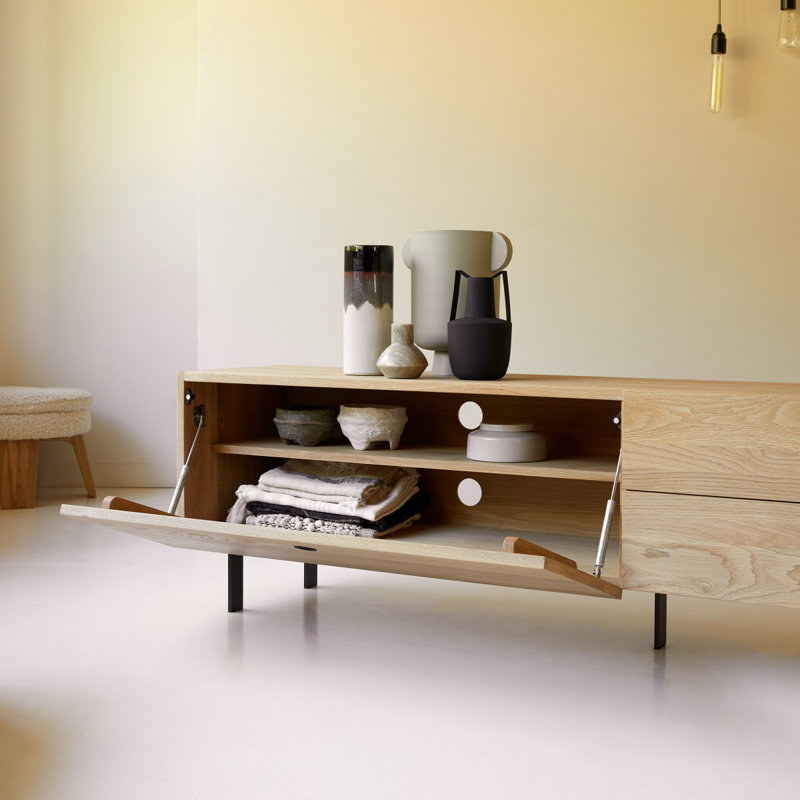 Jeanne Solid Wood TV Stand