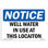 Well Water in Use at This Location Sign