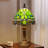 13''H Tiffany Style Table Lamp, Stained Glass Table Lamp