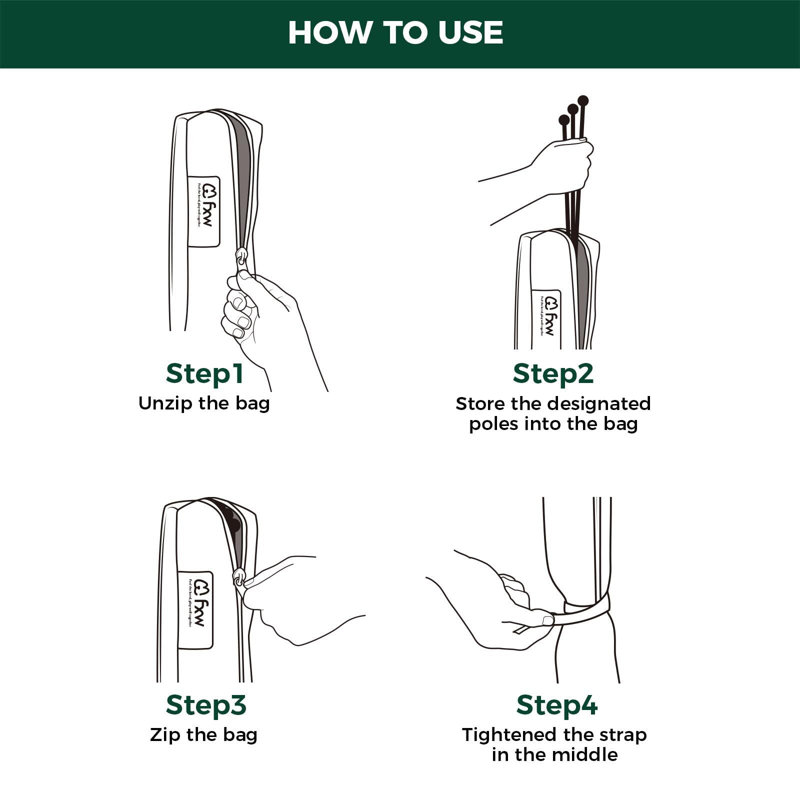 FXW Stake Bag Designed For Storing And Carrying While