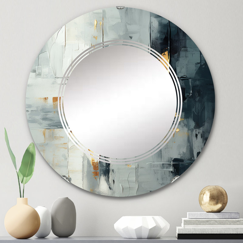 Miroir mural Laonceton, 24 po x 24 po