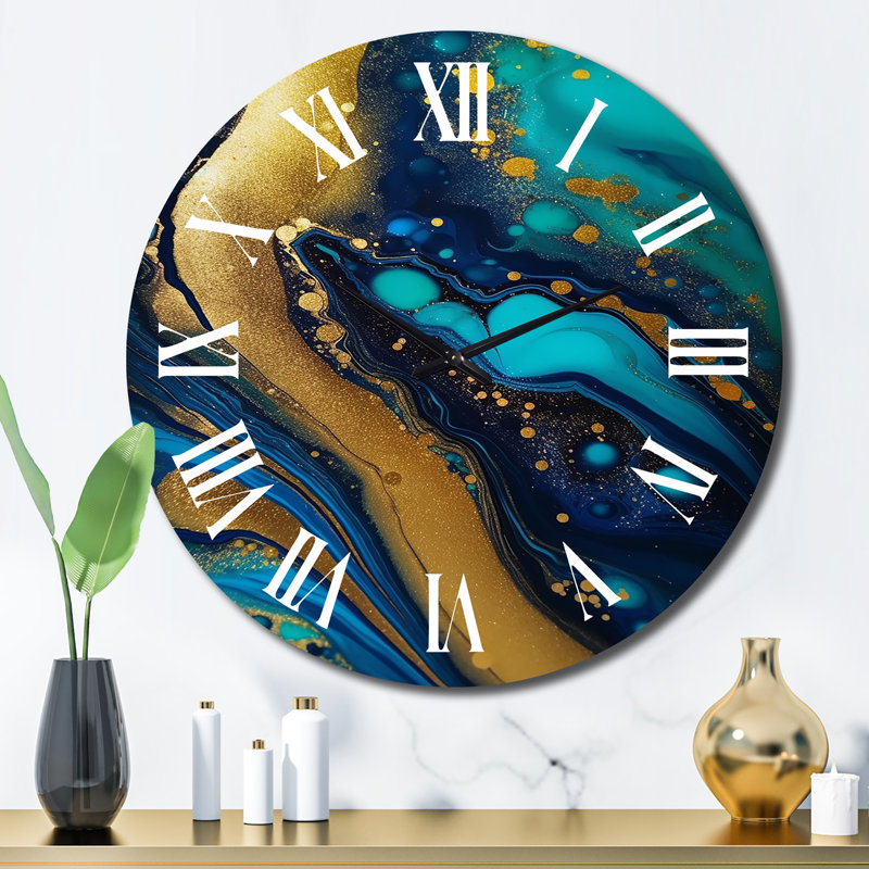 Horloge murale Blue Dreams, Grand