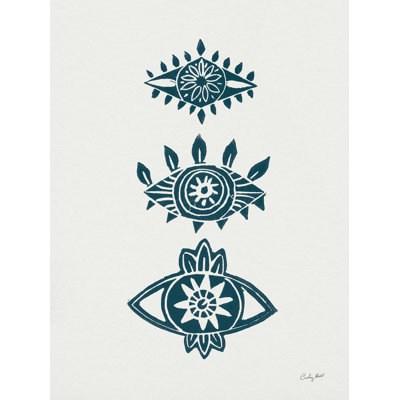 «Evil Eye II» par Courtney Prahl - impression sur toile tendue