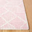 Tapis géométrique en laine touffeté à la main 0,8 po Forage-86958303
