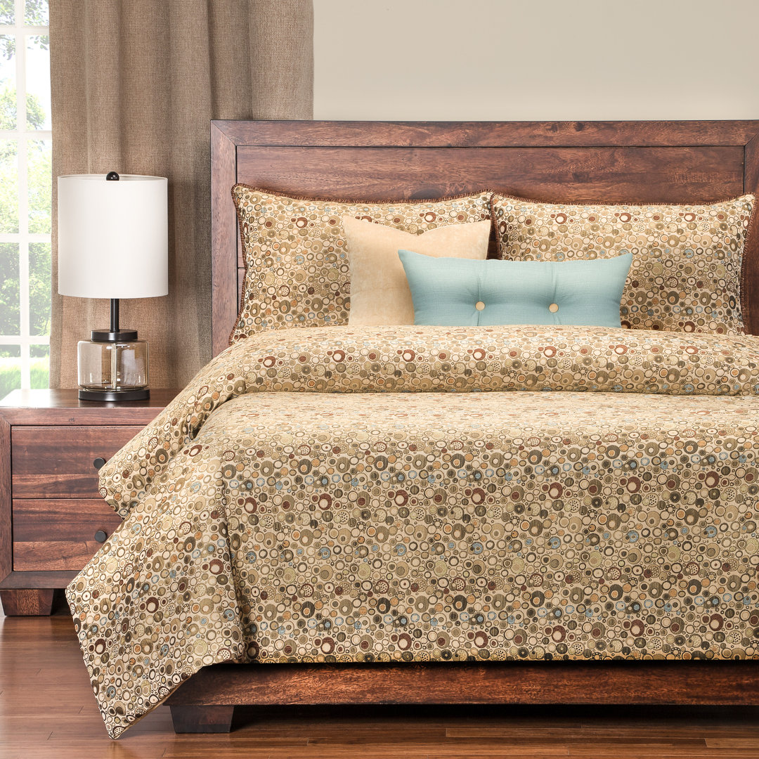 Droplet 5 Piece Reversible Duvet Cover Set Siscovers