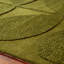 Hand Tufted Wool Floral Area Rug in Green-1277975105