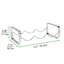 Greger 3 Bottle Tabletop Wine Bottle Rack-394768536