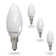 5 Watt LED B11 Light Bulbs, Warm Dimming 3000K (Soft White)