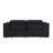 Divanitalia Top Grain Italian Leather Loveseat-1273379386