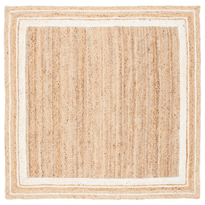 Weintraub Natural Fiber Hand Woven Jute Rug