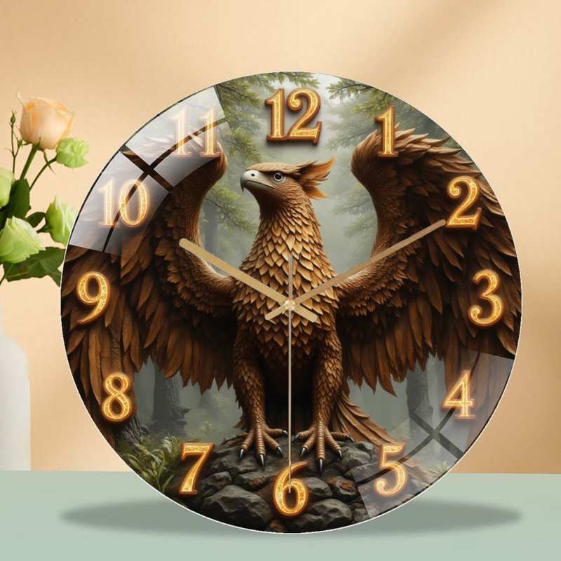 Horloge murale Golden Eagle