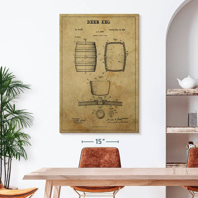 Brevet de fût de bière