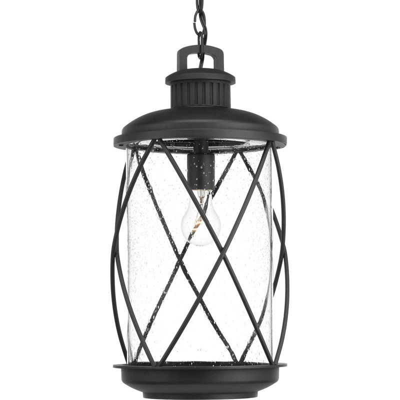 Lanterne suspendue d'extérieur 1 lumière H 20,25 po Chumasero