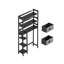 Bamboo Freestanding Over the Toilet Storage