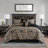 8PCS Jacquard Comforter Set