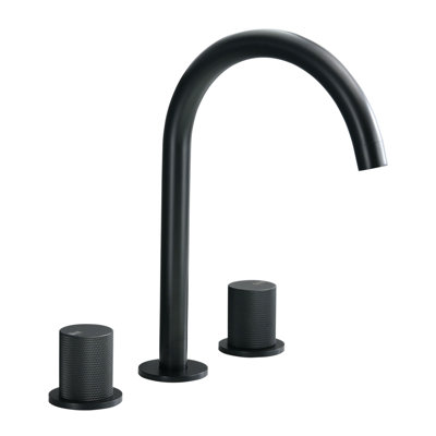 Two Handles Widespread 8 Inch Bathroom Faucet