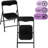  Padded Folding Chair, Set Of 2-1180317033