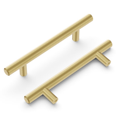Bar Pulls Kitchen Cabinet Handles, Solid Core Drawer Pulls for Cabinet Doors