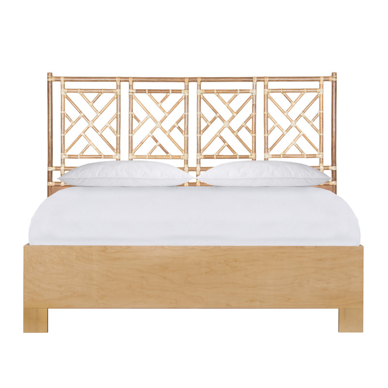 Chippendale Standard Bed, Natural, California King