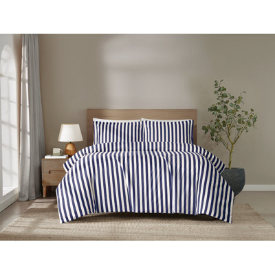 Brooklyn Loom Levi Stripe Comforter Set