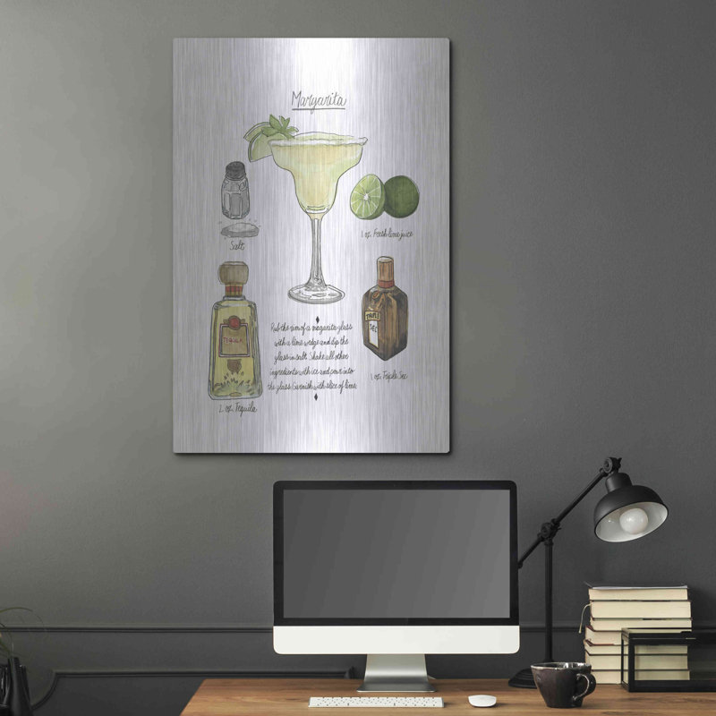«Classic Cocktail Margarita» par Naomi McCavitt, H 36 po x l 24 po