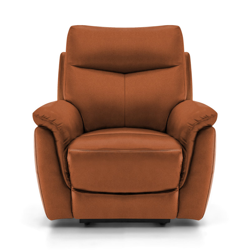 Holland Power Recliner Chair, Burnt Orange