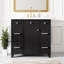 Meuble-lavabo 36 po avec lavabo en céramique, portes à fermeture douce, tablette réglable-111605552-111605554