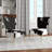 Upholstered Floral Side Chair - Modern floral Accent Chair-90396749