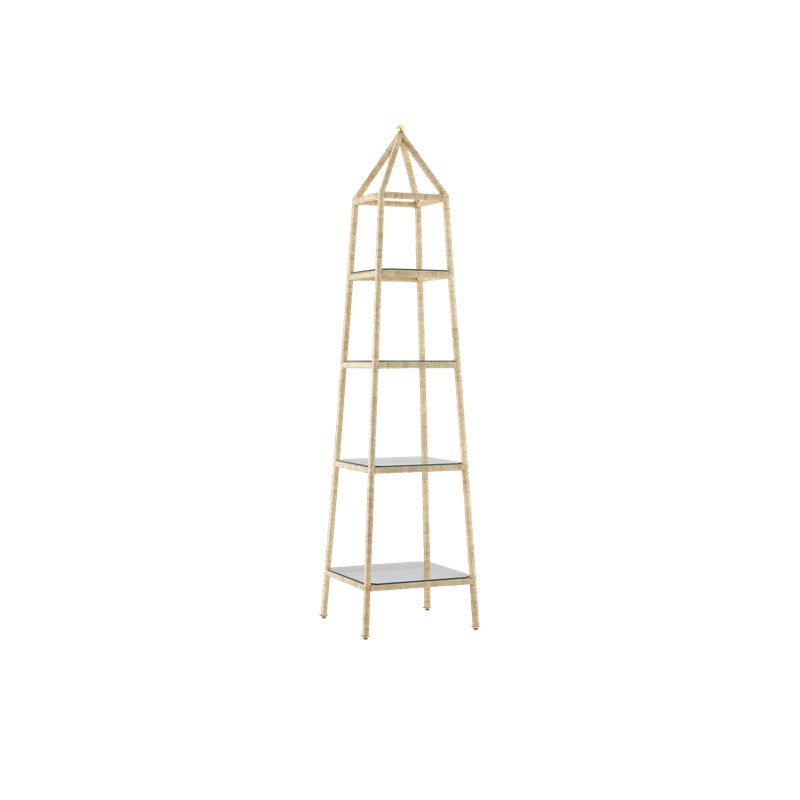 Étagère en fer Narra H 88,5 po x l 22 po