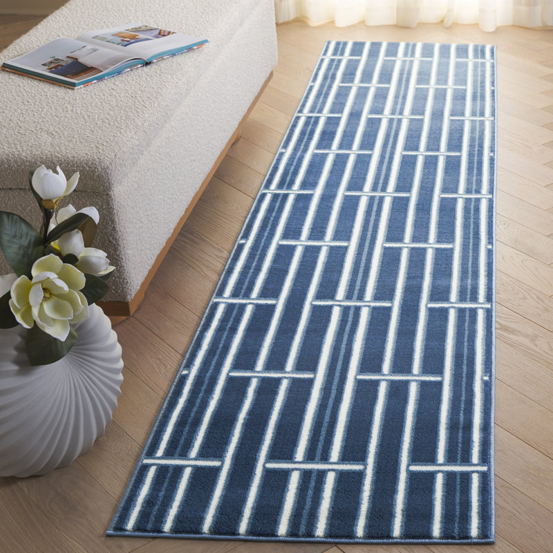 Erlandson Performance Abstract Rug, Runner 2'3" x 8'