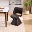 Chaise de salle à manger pivotante moderne avec dossier léger de luxe